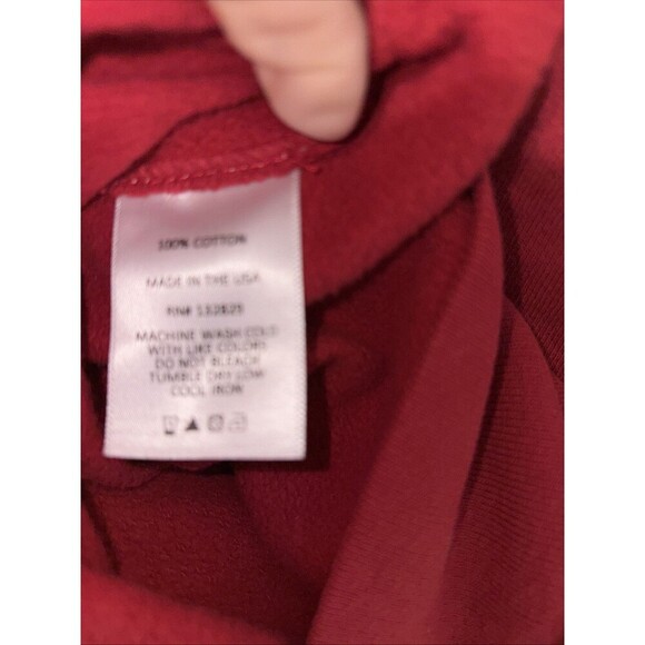 New Revolve RVLV RED SWEATSHIRT EMBROIDERED RHS MEDIUM NEW WITH TAGS - Picture 8 of 9